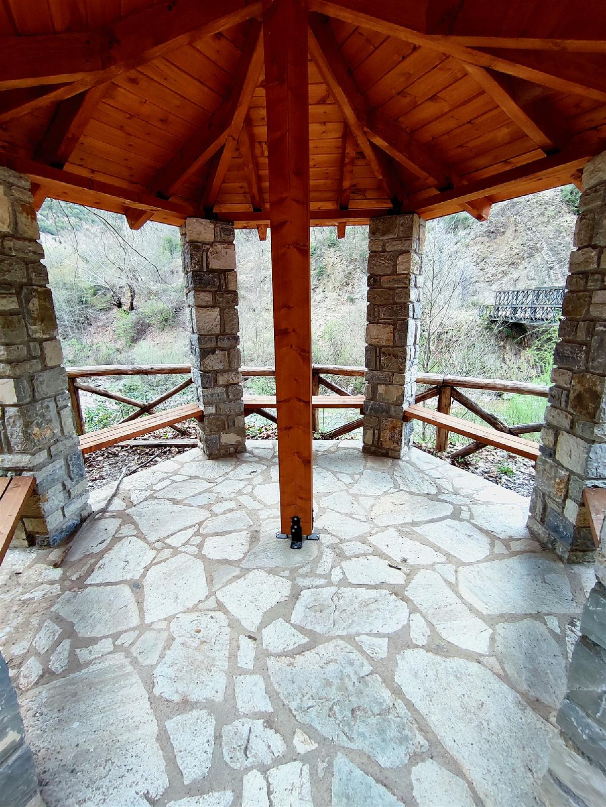 Bailey bridge / kiosks photo